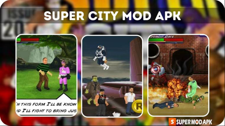 Super City MOD APK (Unlimited Health) 2