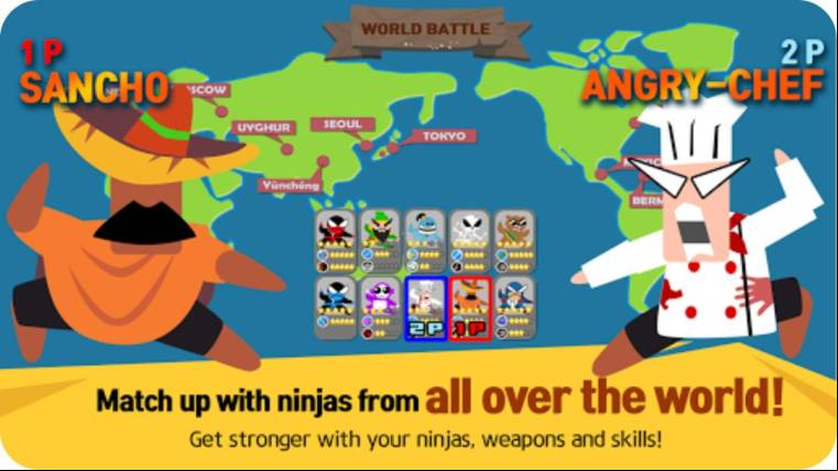 Jumping Ninja Battle Mod Apk
