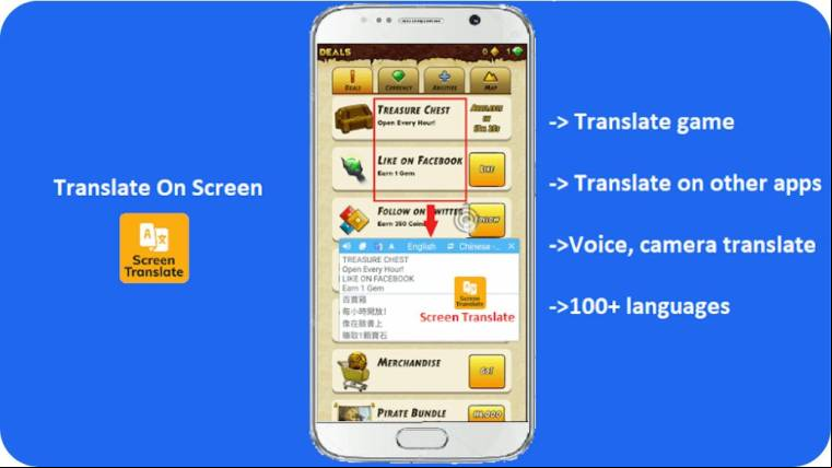 Translate On Screen Mod Apk