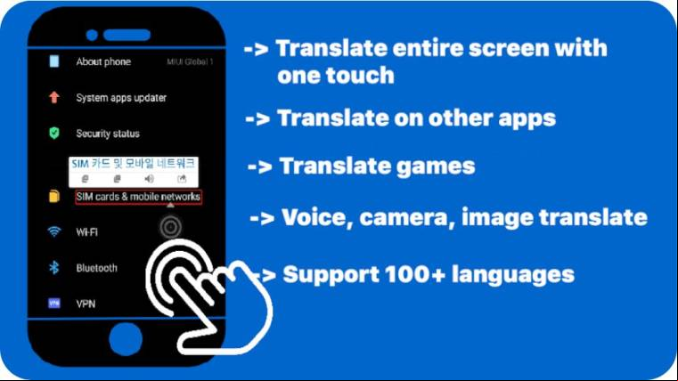 Translate On Screen Mod Apk