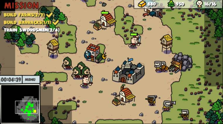 Trains Your Troops In Cartoon Craft APK