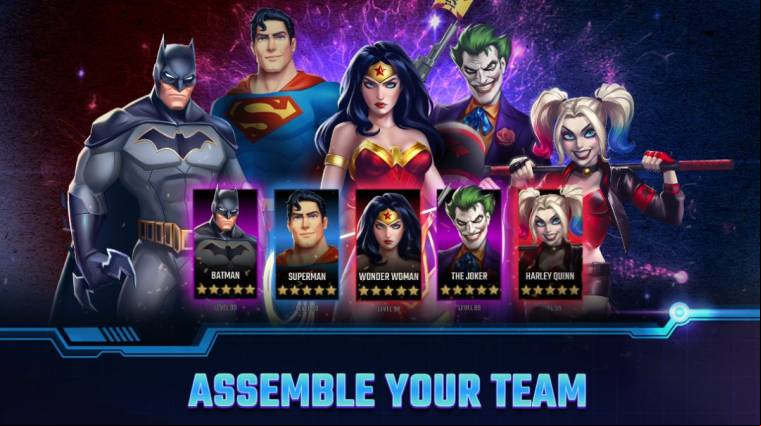 Build Your Team In DC Heroes _ Villains APK